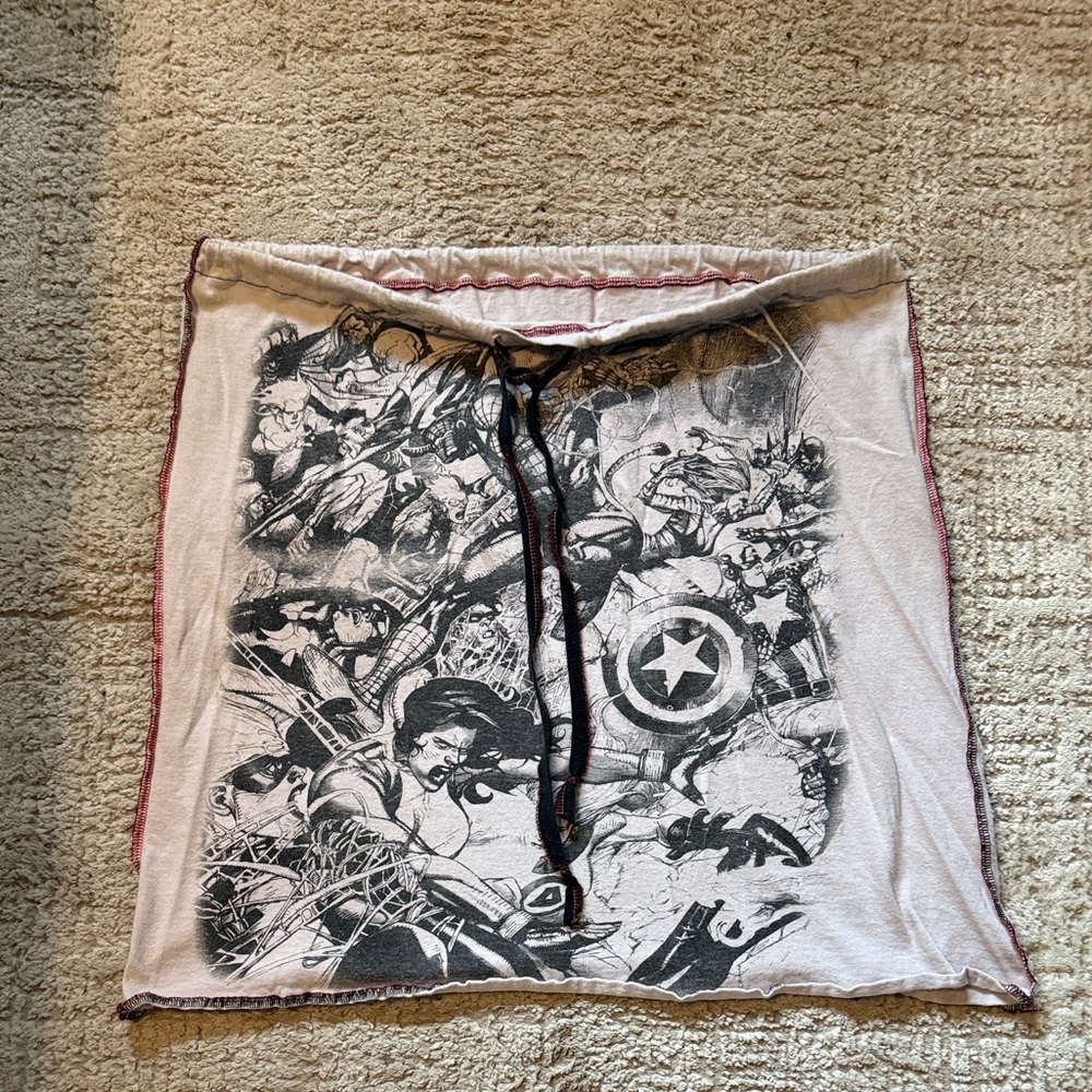 Comic Book Graphic Skirt